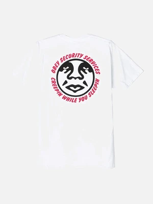 (163081610)SECURITY SERVICES TEE-WHT