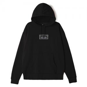 (112470012)THESE EYES HOOD-BLK