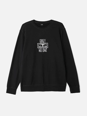 (112480020)NO ONE CREW-BLK