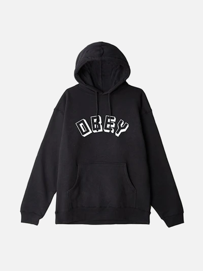 (111731644)OBEY NEW WORLD HOOD-BLK