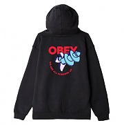 (111731607)WE ARE ALL SCREWED HOOD-BLK