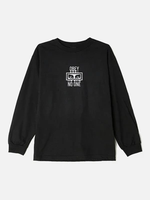 (131030073)NO ONE LS TEE-BLK