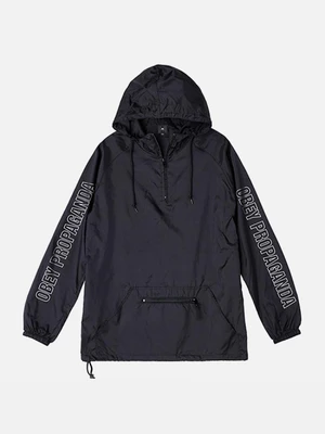 (126261641)ROUGH DRAFT ANORAK HD JKT-BLK