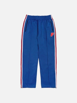 [FRESH ANTI YOUTH] LOGO ZIP TRACK PANTS-NAVY