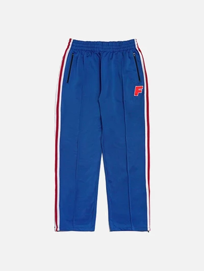 [FRESH ANTI YOUTH] LOGO ZIP TRACK PANTS-NAVY