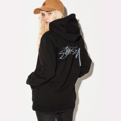 SMOOTH STOCK HOOD-BLK