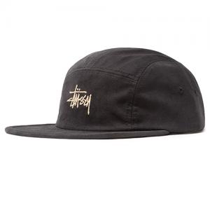 STOCK LOGO CAMP CAP-BLK