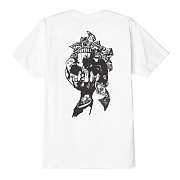 (163081612)CASH FOR CHAOS SKULL TEE-WHT