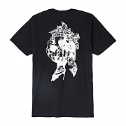 (163081612)CASH FOR CHAOS SKULL TEE-BLK