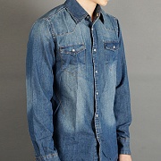[WHYWORKS] 122 DENIM SHIRTS-INDIGO