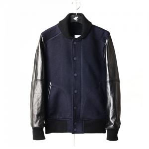 [WHYWORKS] VARSITY JACKET-NAVY
