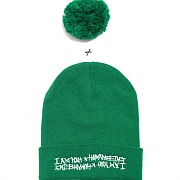 BASIC LOGO BELL BEANIE-GREEN