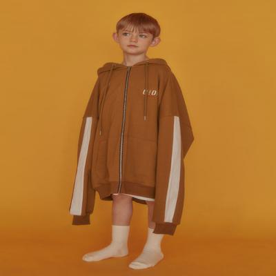 O!Oi ORIGINAL HOOD ZIPUP_brown(기모)