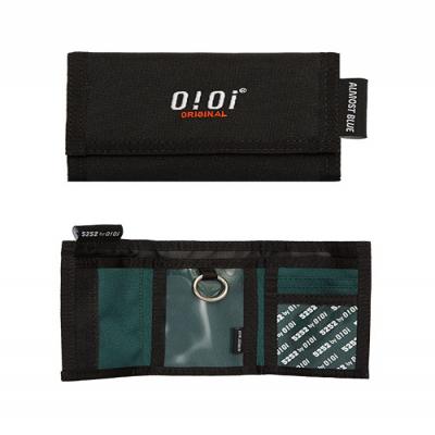 5252 BY O!Oi X ALMOST BLUE VELCRO WALLET_green