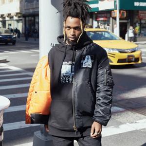 PORNO 6 FLIGHT JACKET - BLACK