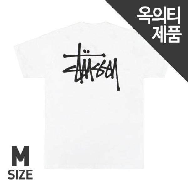 BASIC STUSSY TEE-WHT(택없음)