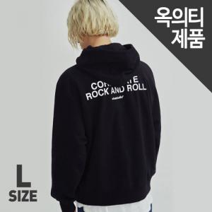 ORIGINAL LOGO HOODIE GA [BLACK](팔꿈치구멍)