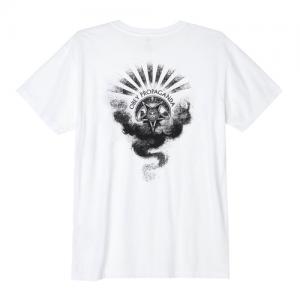 (163081683)OBEY CULT OF DARK SMOKE TEE-WHT