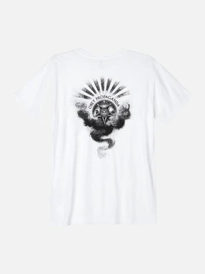 (163081683)OBEY CULT OF DARK SMOKE TEE-WHT