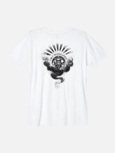 (163081683)OBEY CULT OF DARK SMOKE TEE-WHT