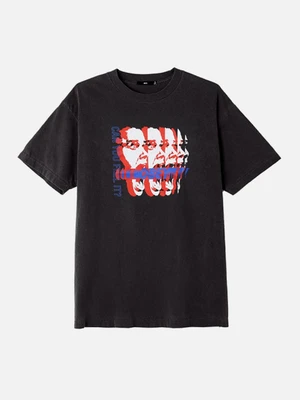 (166721673)CAN YOU FEEL IT TEE-DUSTY BLK(primium)