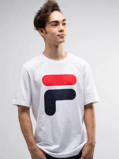 FLOATING F TEE-WHITE