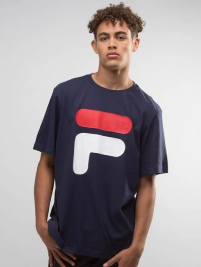 FLOATING F TEE-NAVY