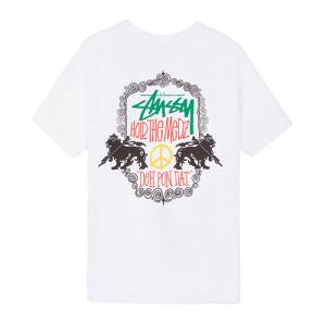 LION SHIELD TEE-WHT