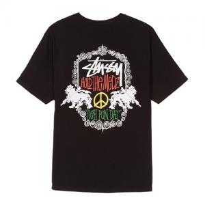 LION SHIELD TEE-BLK