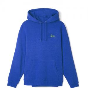 BASIC STUSSY HOOD-D.BLUE
