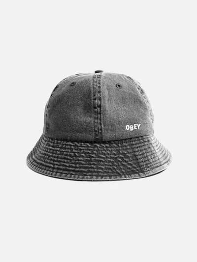 (100520013)DECADES BUCKET HAT-BLK
