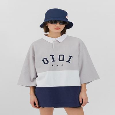 O!Oi RUGBY T -SHIRTS-GREY