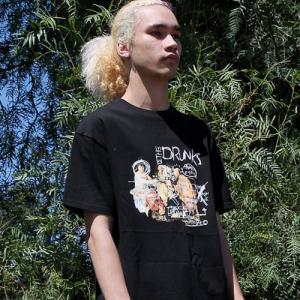 BACCHUS DOODLE T-SHIRT - BLACK