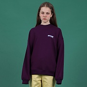 Ncover signature logo sweatshirt-purple
