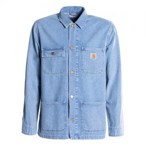 (I022945) MICHIGAN CHORE COAT-BLUE, STONE BLEACHED