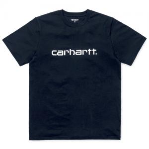 (I023803) SCRIPT T-SHIRT-DARK NAVY