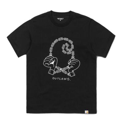 (I024753) OUTLAWS T-SHIRT-BLK