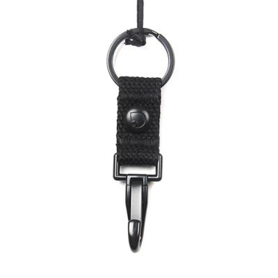 (I024317)MILITARY KEY HOLDER-BLK