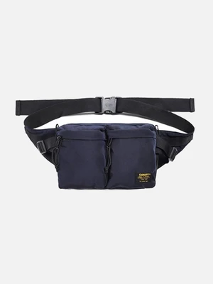 (I024252) MILITARY HIP BAG-DARK NAVY/BLK