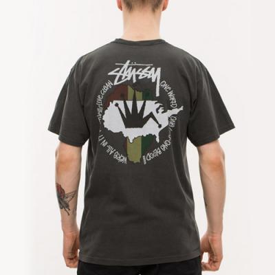LIVE CLEAN PIG. DYED TEE-BLK