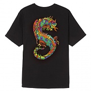 NEON DRAGON TEE-BLK