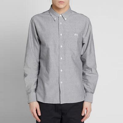 CLASSIC OXFORD L/SL SHIRT-BLK