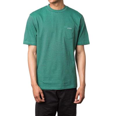 MINI STRIPE S/SL CREW-GREEN