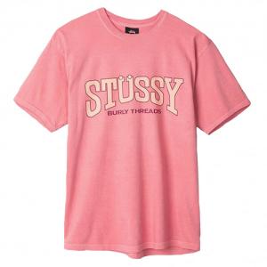 BURLY THREADS PIG. DYED TEE-PINK