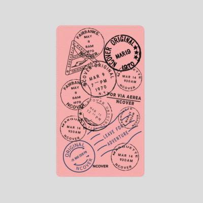 TRAVEL STAMP-PINK(BATTERY)