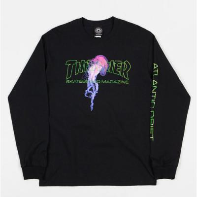 ATLANTIC DRIFT L/S TEE-BLK