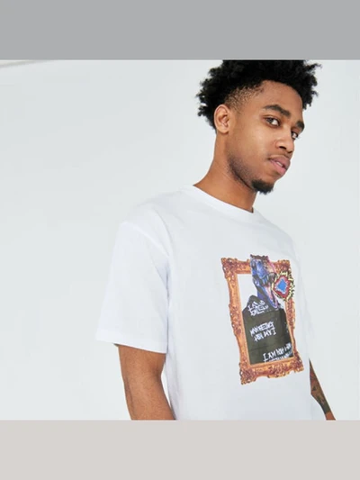 DINOS PORTRAIT T-SHIRT - WHITE