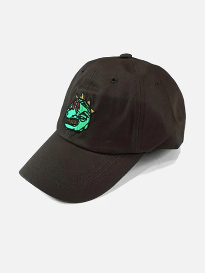 DINO BALL CAP - DARK BROWN