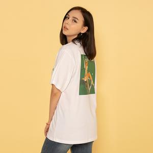 TENNIS PINUP S/S TEE-WHITE
