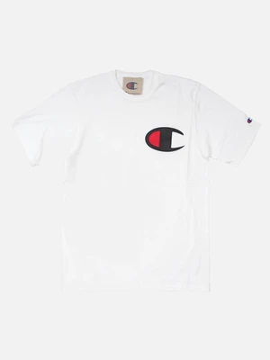 (GT19) 자수 C 헤리티지 반팔티 (Y06820) WHITE